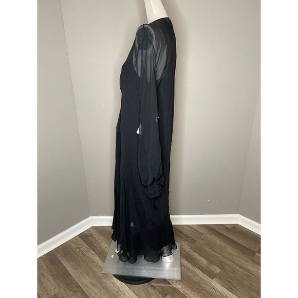 KHAITE The Rami Dress In black - Picture 6 of 11